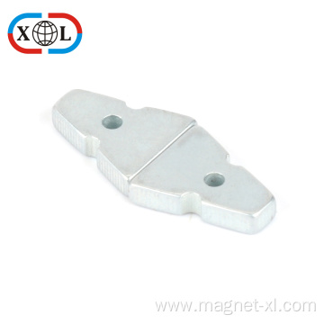 Custom Shape N45H Permanent NdFeB Magnet with Hold